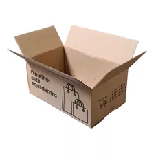 100 Caixas De Papelão C24xl15xa10 - Impressão Ecommerce!!