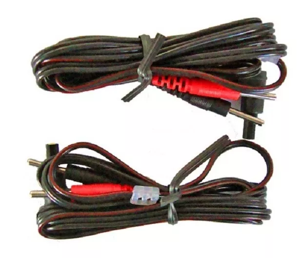 Par De Cables Para Tens Y Electroestimuladores