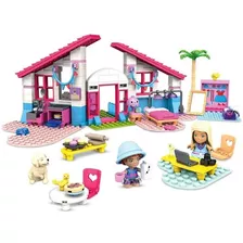 Blocos De Montar Casa Da Barbie Em Malibu - Mega Construx