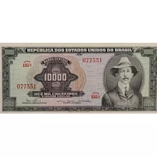 C060 Nota Antiga 10.000, Dez Mil Cruzeiros/ Santos Dumont 