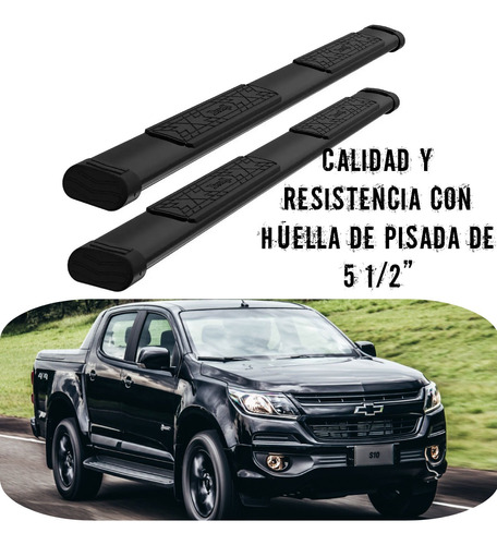 Estribos Bronx Chevrolet S10 2016 - 2020 Doble Cabina Foto 6