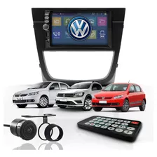 Kit Central Multimidia Mp5 Vw G5 2din Bt Espelha Dvd