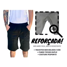 Bermuda Shorts Brim Pesado Uniforme Profissional Reforçada