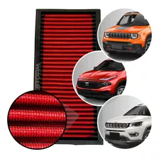 Filtro De Ar Esportivo 1.3 Turbo Jeep Renegade Compass Toro