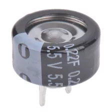 Capacitor Back Up 0.22f 5.5v