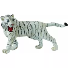 Tigre Branco Miniatura Brinquedo