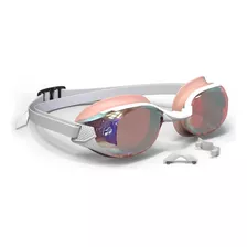 Óculos De Natação 500 Bfit Nabaiji Cor Cinza-rosa