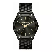 Reloj Mkswc Slim Runway Para Hombres 44mm, Pulsera De Acero