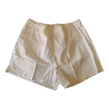 Lote Short Gimnasia Niño Gabardina Blanco