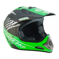 Casco Cross Power Max - Prominent - Verde °-°