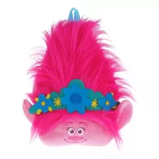 Poppy Trolls Mochila Bolso Peluche Peludo Felpa 5×33×32cm