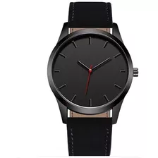 Reloj Casual Elegante Caballero Con Extensible Y Acabado Negro Muy Atractivo