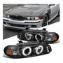 Faros Cromados De Lupa Para Bmw Serie 5 E39 1997- 2003