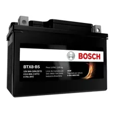 Bateria Para Moto 12v 8ah Bosch Btx8-bs