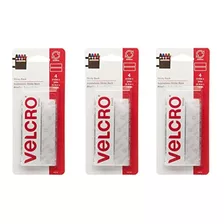 Velcro Marca  parte Trasera Adhesiva, 3 Paquete De