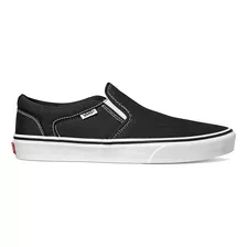  Zapatilla Hombre Asher Canvas Black/white