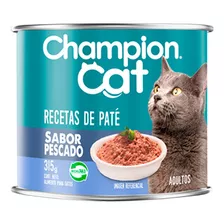 Pack 6 Latas Champion Cat Lata 315gr Pescado! Maskotin! 