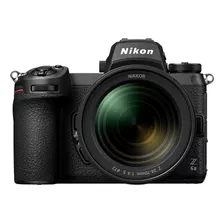  Nikon Kit Z 6ii Ftz + Lente 24-70mm F/4 Sin Espejo Color Negro