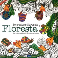 Livro Para Colorir Segredos E Cores Da Floresta Arteterapia