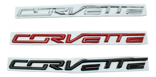 Para Chevrolet Corvette C3 C4 C5 C6 C7 C8 Trunk Letter Badge Foto 2