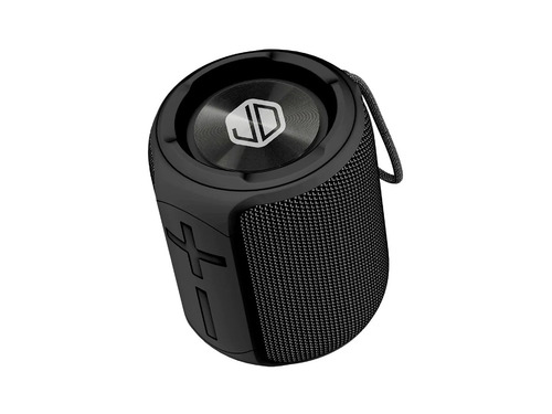 Parlante Bluetooth Portatil Inalambrico 10w Rms Jd E100 Con Funcion Tws Ipx7 Negro
