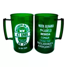 120 Canecas De Chopp 300 Ml Personalizadas