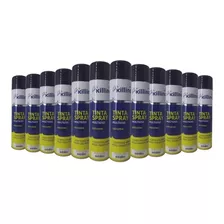 Tinta Spray Preto Brilhante Cx 12un Uso Geral 400ml