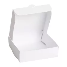 Caja Blanca De Regalo, Cuadrada Multiusos Desayunos X 6 Unid