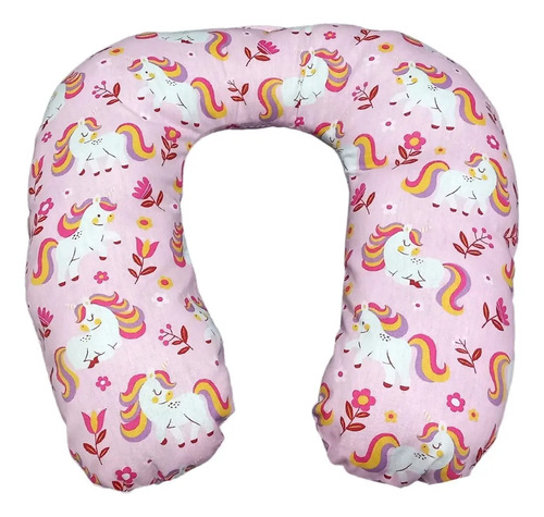 Almofada - Protetor Para Criança Pescoço Cabeça Cor Unicornio Rosa