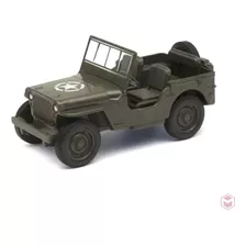 Coleccionable Jeep Militar Metálico