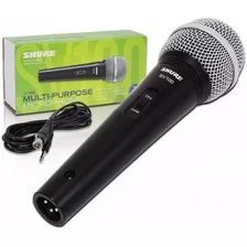 Shure Sv100 Microfone De Mão C/ Cabo Karaokê Igreja Palestra