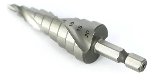 Mecha Escalonada Bremen 4 A 20 Mm Acero Rapido 7488 Dgm