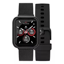 Smartwatch Technos Connect Max C/ 2 Pulseiras Masculino