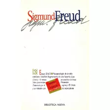 Livro Sigmund Freud Obras Completas Tomo Iii Traducción Luis