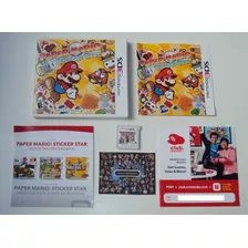 Mario Paper Sticker Star Original Americano - Nintendo 3ds