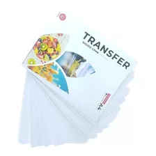 Papel A4 Transfer Laser Acrílico Plástico 100gr 200 Folhas 