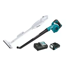 Kit Aspiradora Y Sopladora Inalámbrica 12v Makita Cargador Bateria Clx248