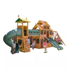 Juego Exterior Tobogan Resbaladilla Cedarsummit Niños Jardin