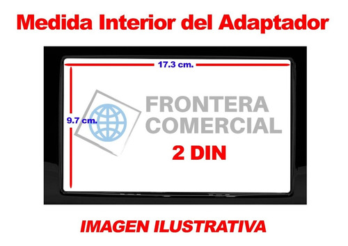 Frente Para Estereo Mercury Mountaineer 2006 A 2010 Fmk542 Foto 2