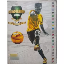 Livro Ilustrado Campeonato Brasileiro 2014 - Com 109 Cromos