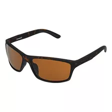 Panama Jack Hombres Rubber Tort Wrap Anteojos De Sol, Tortug