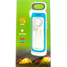 Lampara Camping Linterna Led Recargable, Solar Y A Pilas Aa