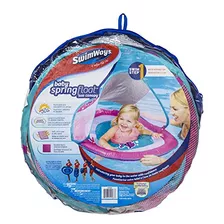 Swimways Baby Spring Float Sun Canopy - Pink Fish