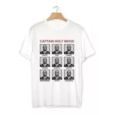 Camiseta Brooklyn Nine Nine 99 Captain Holt Mood Poliéster