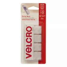 Velcro Brand Sujetadores Adhesivos, Adhesivo Extraible, 0.88