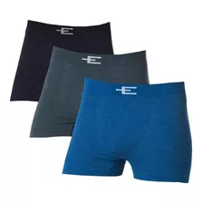 Pack X 4 Boxer Eyelit Hombre Algodon Sin Costura Casa Tutim