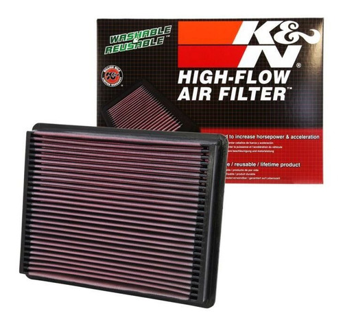 Filtro De Aire K\u0026n Chevrolet Silverado 3500 Classic 8.1l 2007 33-2135 Foto 2