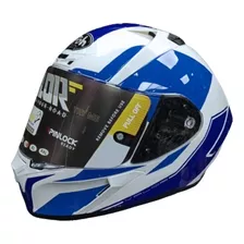 Casco Airoh Valor Wings Azul