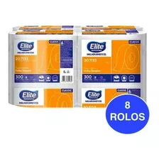 Papel Higienico Rolo Classic F.simples Elite 8x300m