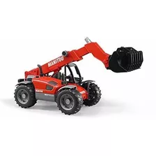 Bruder 02125 Manitou Cargador Telescópico Mlt 633 Turbo